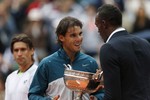Nadal Easily Wins Eighth French Ope