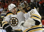 Bruins Top Blackhawks in Game 2 OT