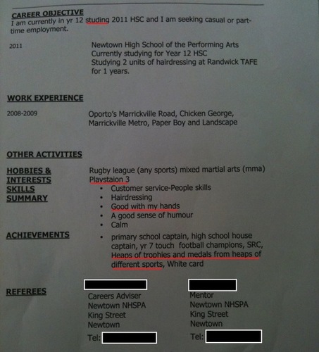 17 hilariously horrible resumes for the do not hire pile realclear worst resumes ever