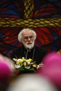 Archbishop of Canterbury as Patrick Swayze