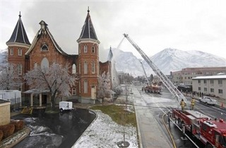 Utahns Mourn Loss of Historic Tabernacle