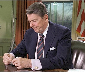 When Reagan Cut and Run