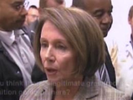 Pelosi: Town Hall Protesters Are 